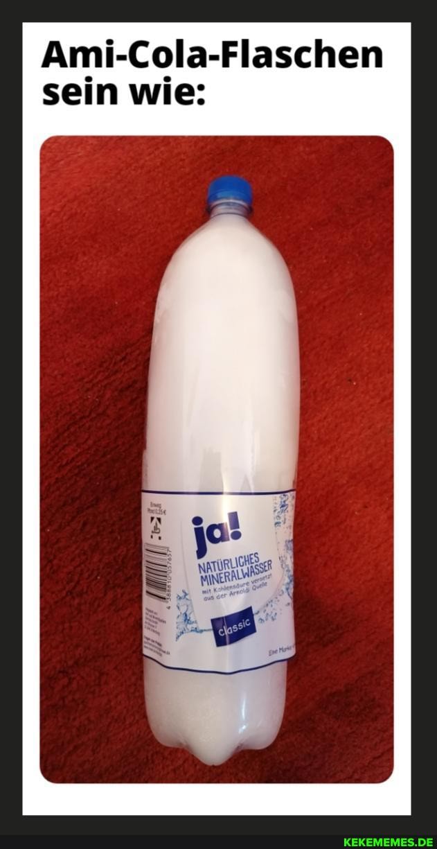 Ami-Cola-Flaschen sein wie: