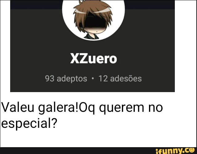 Valeu galera!Oq querem no
especial?