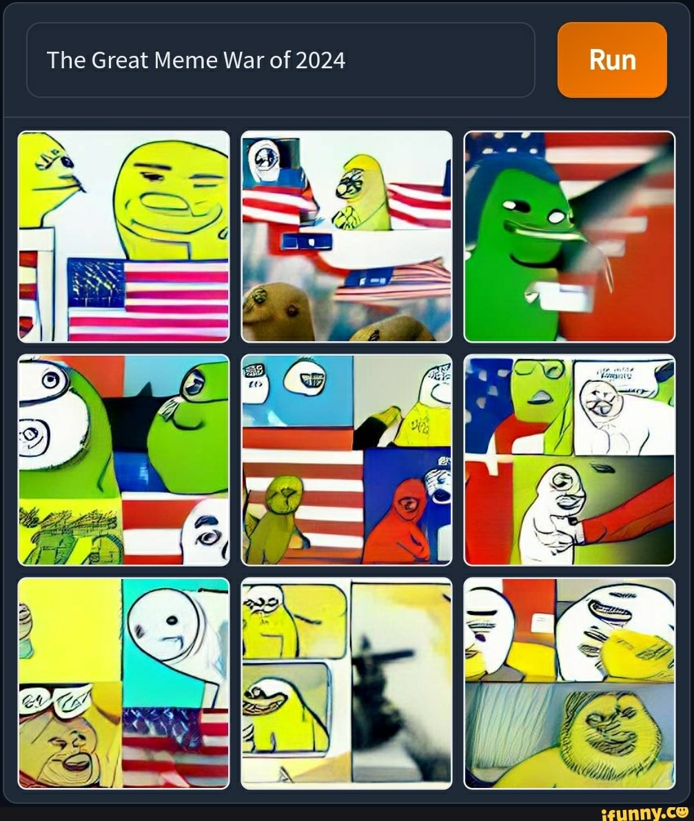 The Great Meme War of 2025 Run iFunny