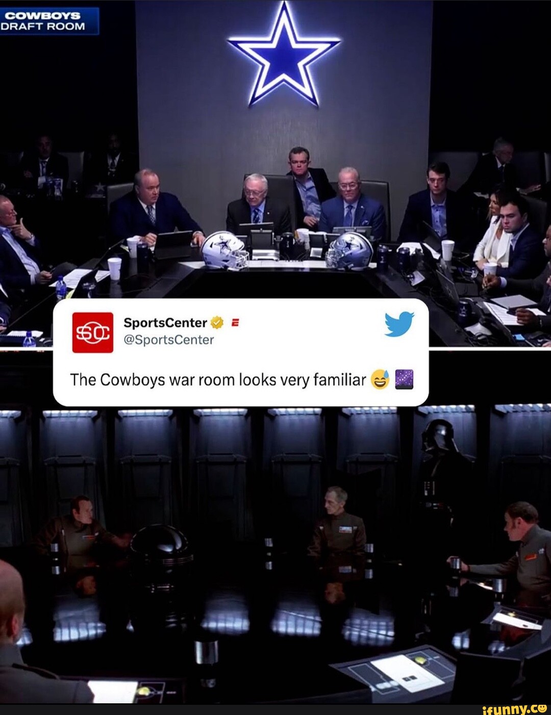 COWBOYS DRAFT ROOM SportsCenter SportsCenter The Cowboys war room