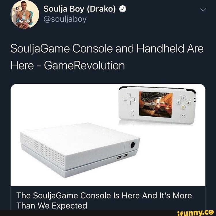 the soulja game console