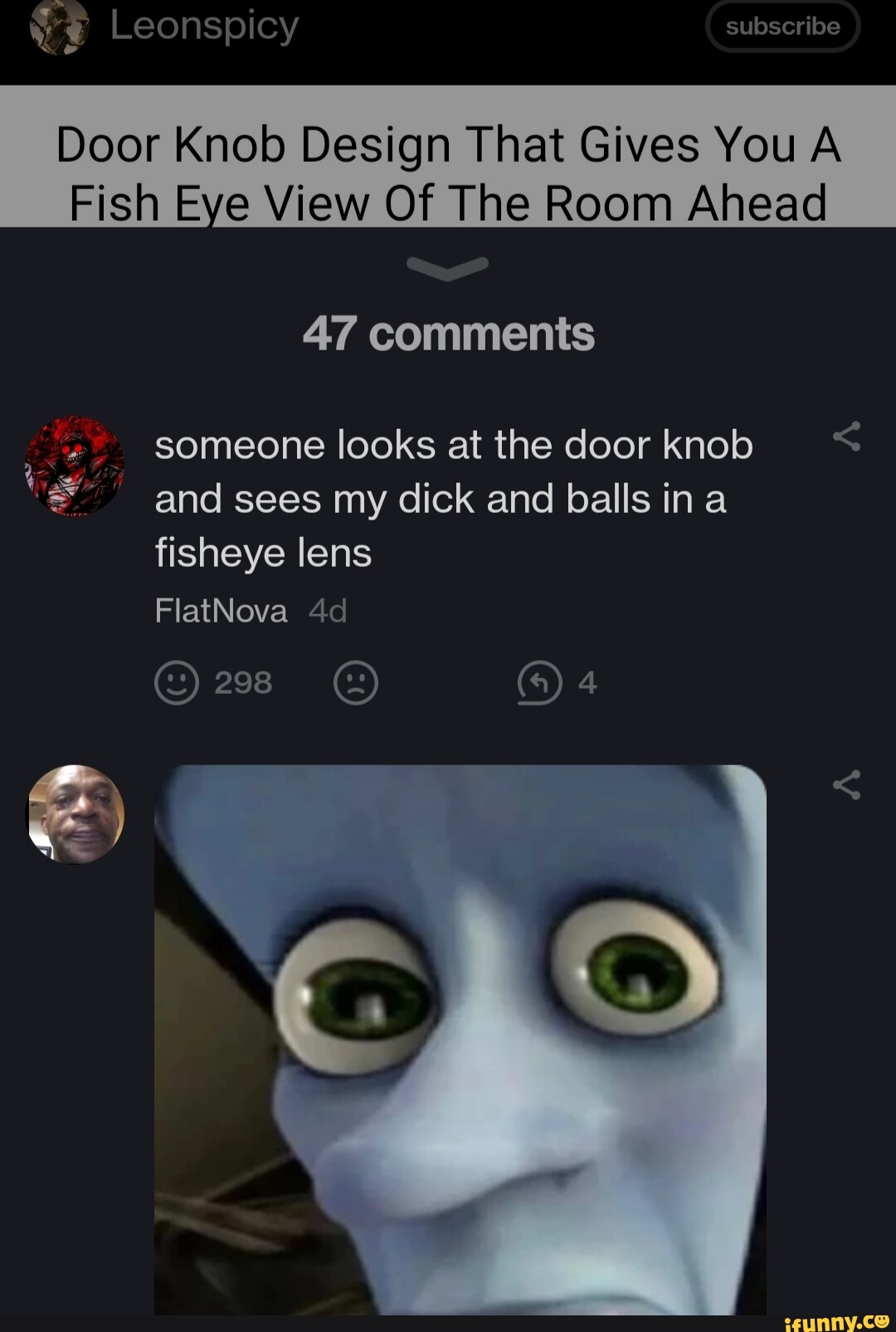 Leonspicy subscribe Door Knob Design That Gives You A Fish Eye View Of