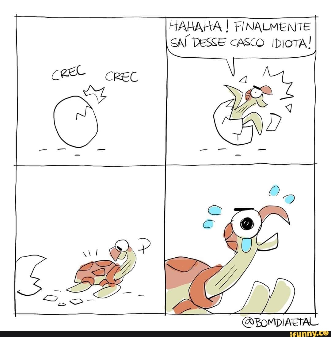 HAHAHA I FINALMENTE
SAÍ DESSE CASCO IDIOTA!