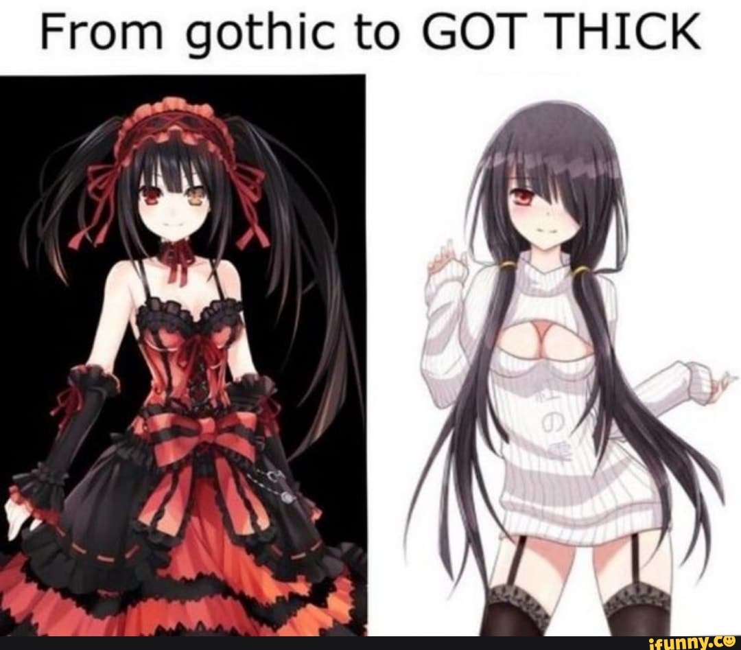 From gothic to GOT THICK