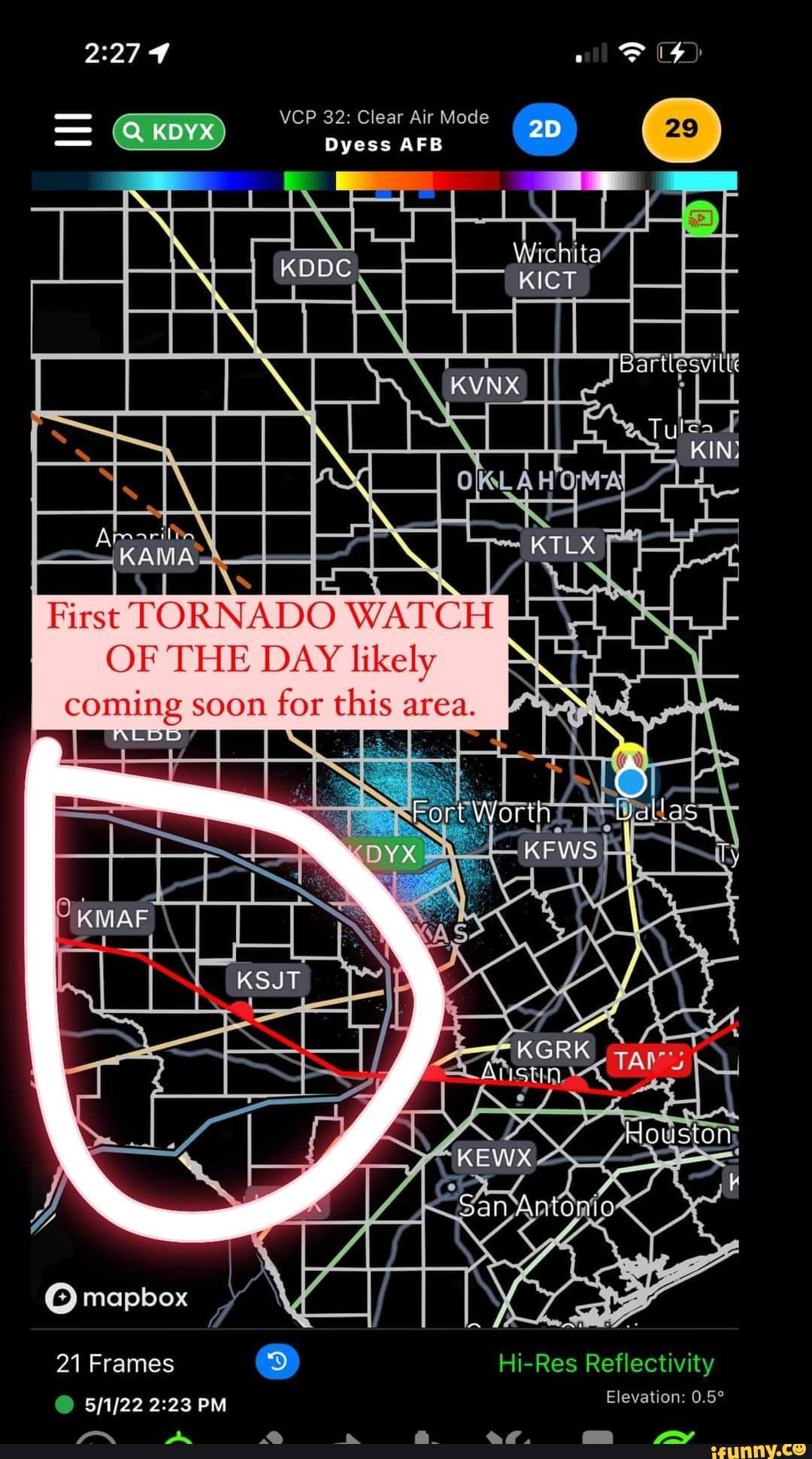 First Tornado Watch of the day likely coming soon for parts of west