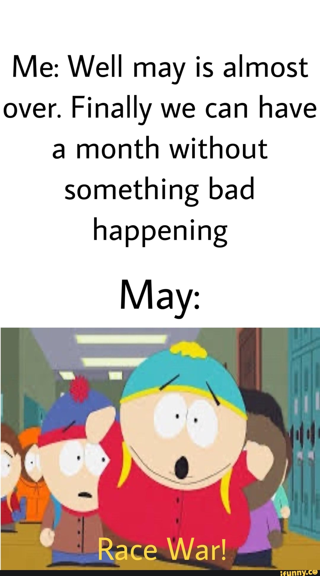 Do without something. Something Bad is about to happen to me.