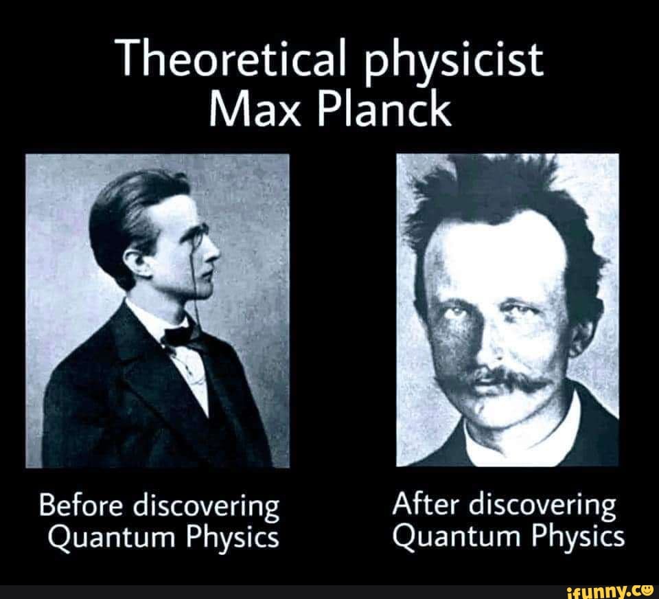 Theoretical Physicist Max Planck Before Discovering After Discovering ...