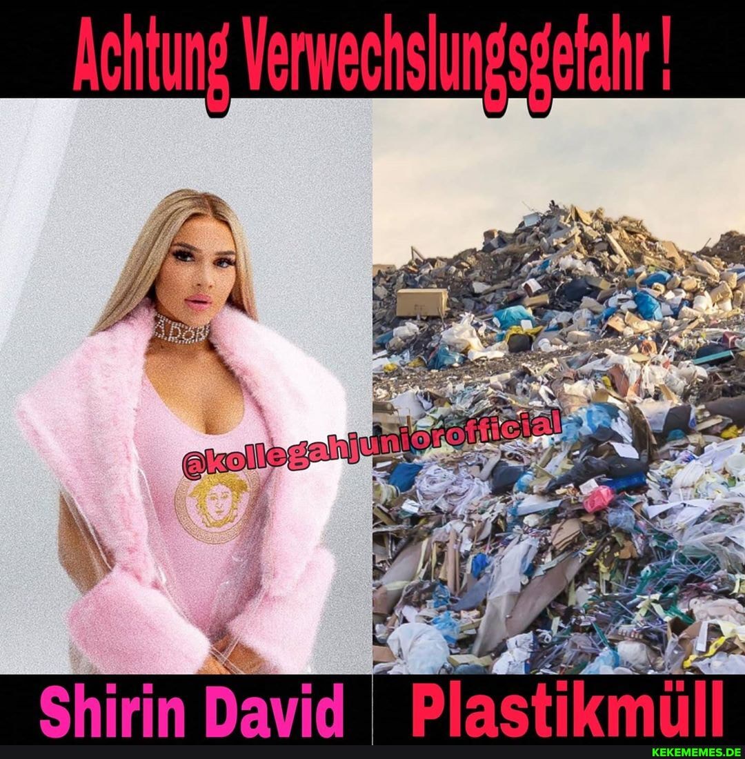 Achtung Verwechslungsgelahr