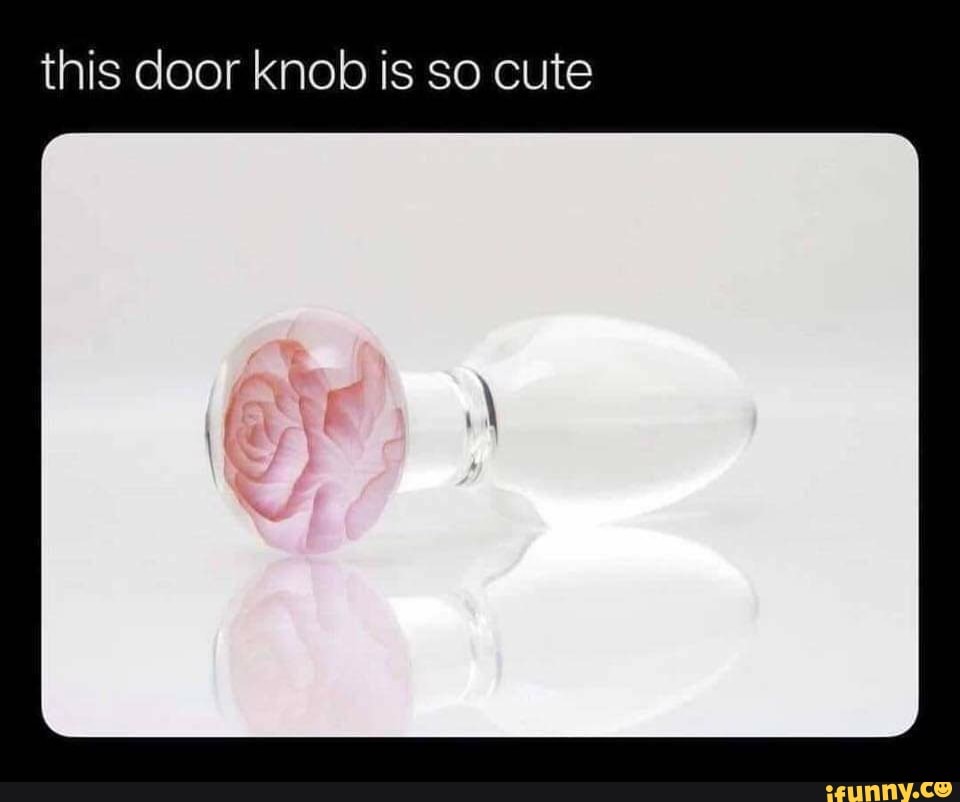 this door knob is so cute