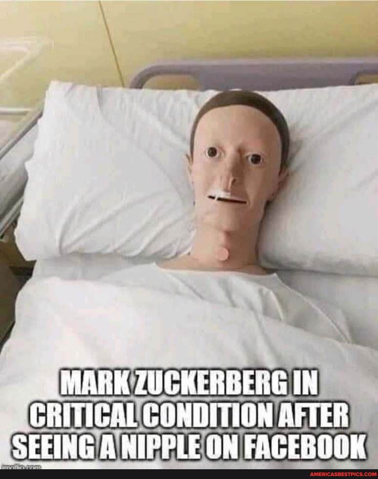 MARK ZUCKERBERG IN CRITICAL COMDITION AFTER STEING A NIPELE ON FAGERRGK