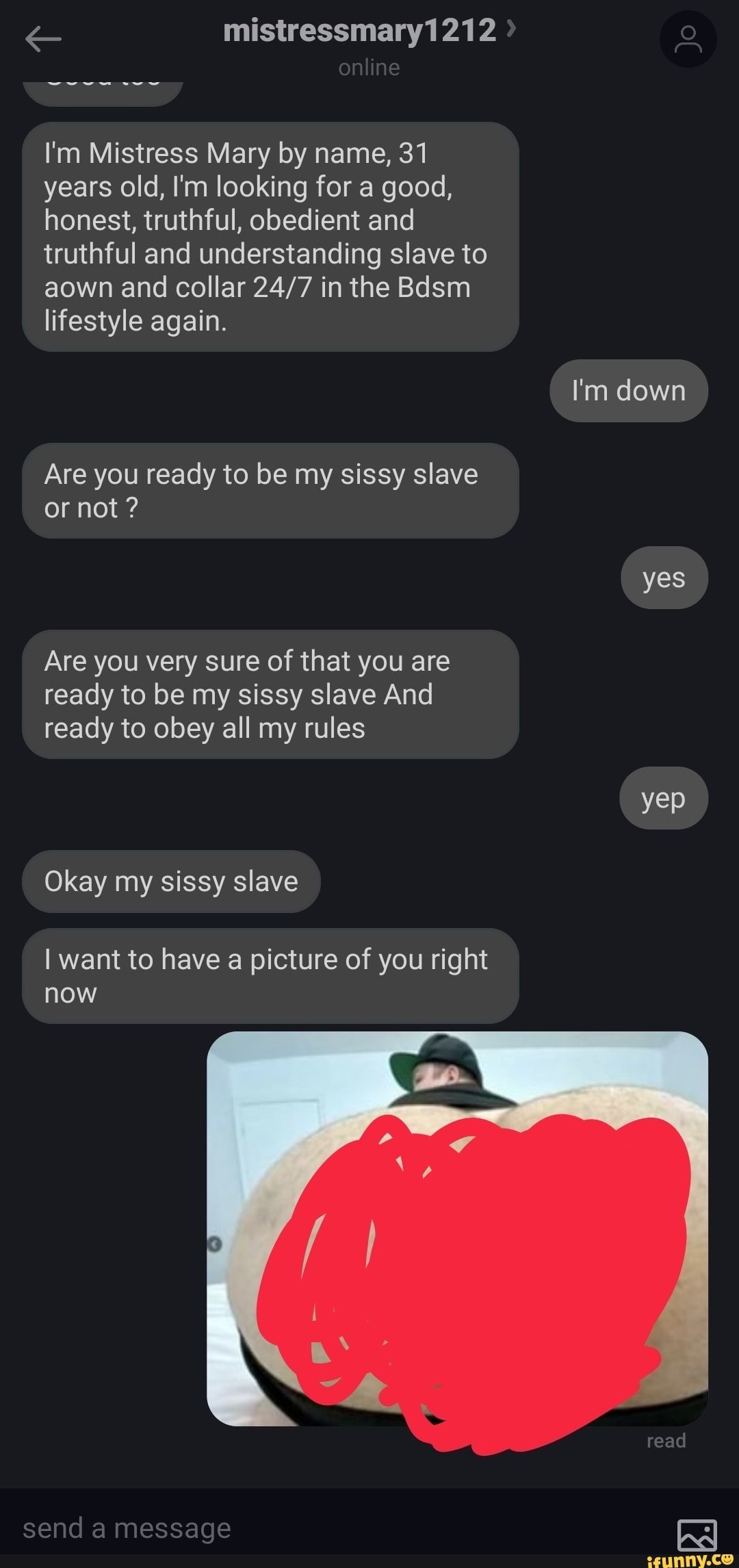 Bdsm slave rules