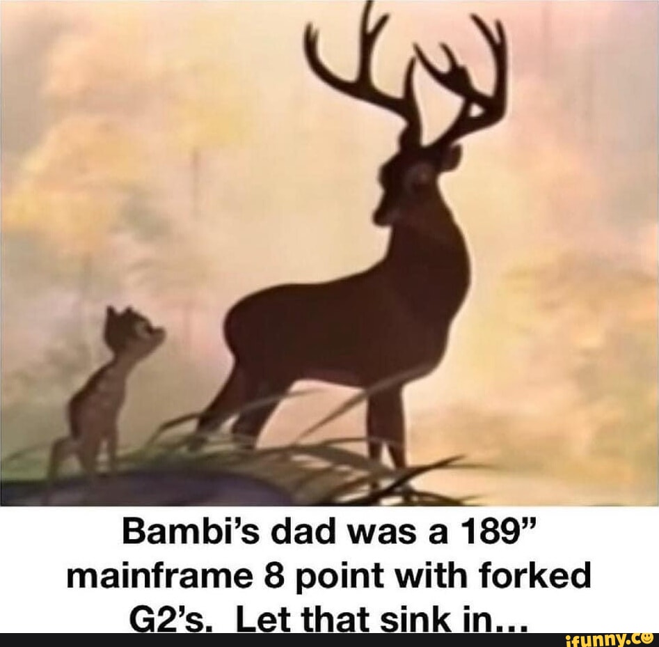 Un fan imagine le père de Bambi comme un cerf géant à 189 pouces, avec des bois imposants et des pointes forked G2