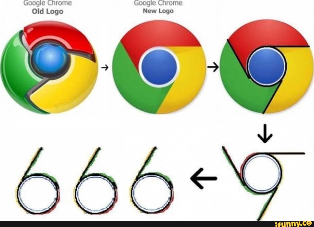 Google Chrome Google Chrome Old Logo New Logo - iFunny