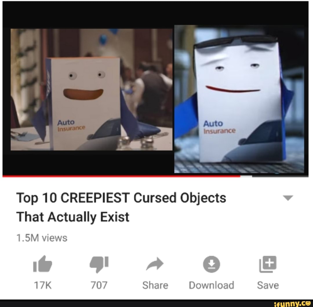 Top 10 CREEPIEST Cursed Objects That Actually Exist 1.5M mews - iFunny