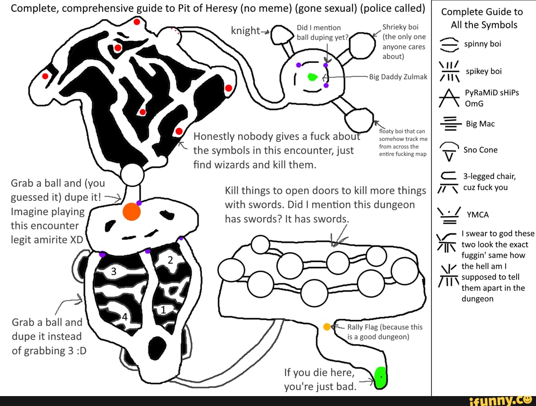 Complete, comprehensive guide to Pit of Heresy (no meme) (gone sexual ...