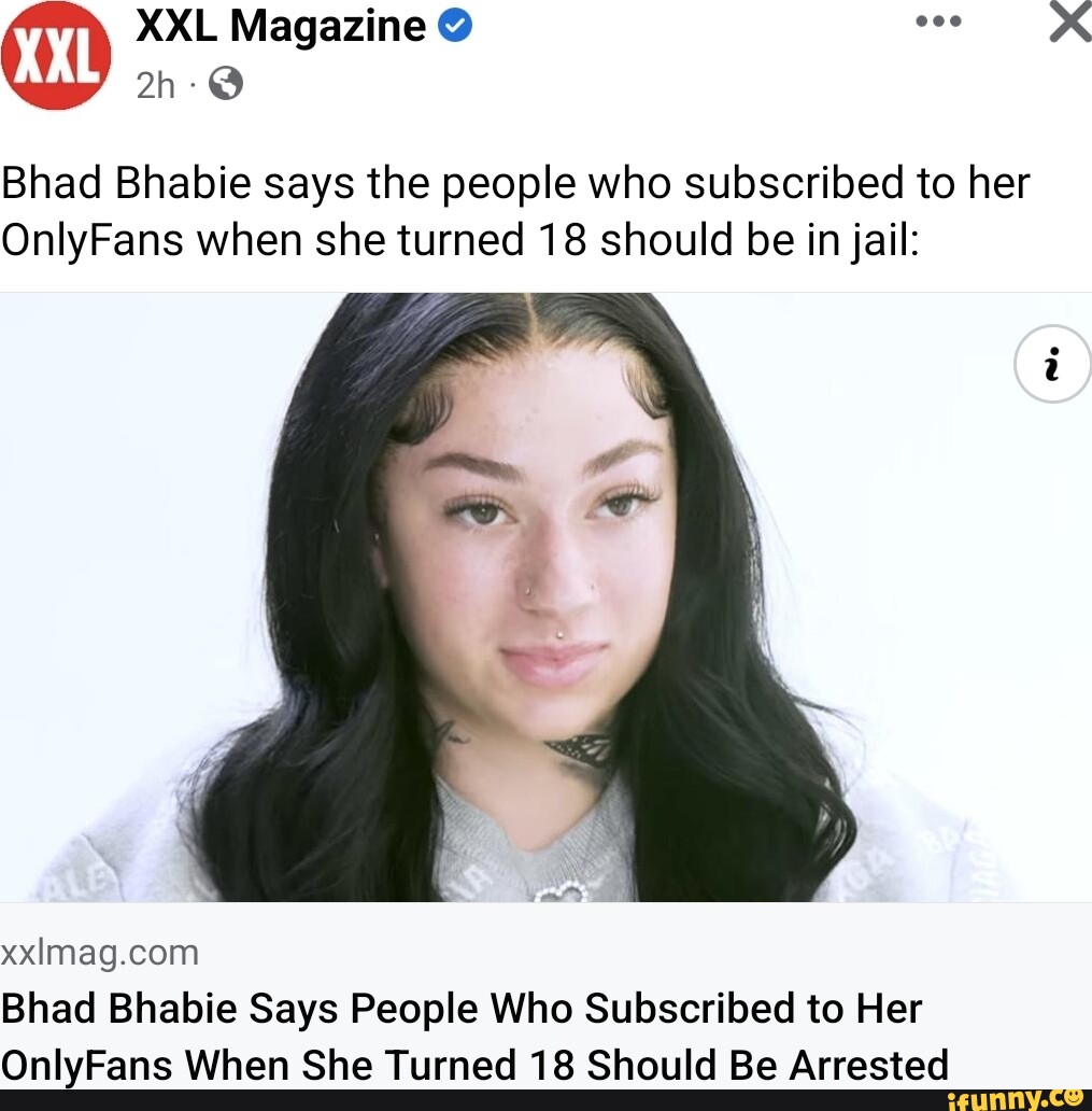 XXL Magazine Bhad Bhabie says the people who subscribed to her(02)