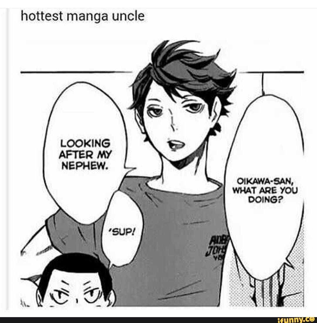 I can see that - hottest manga uncle LOOKING AFTER MY NEPHEW. SAN WHAT ...