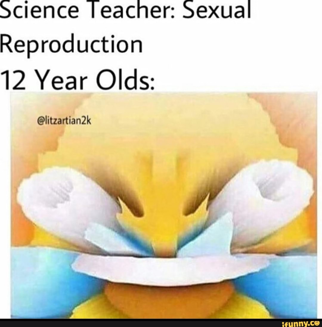 Science Ieacher: Sexual
Reproduction
12 Year Olds: