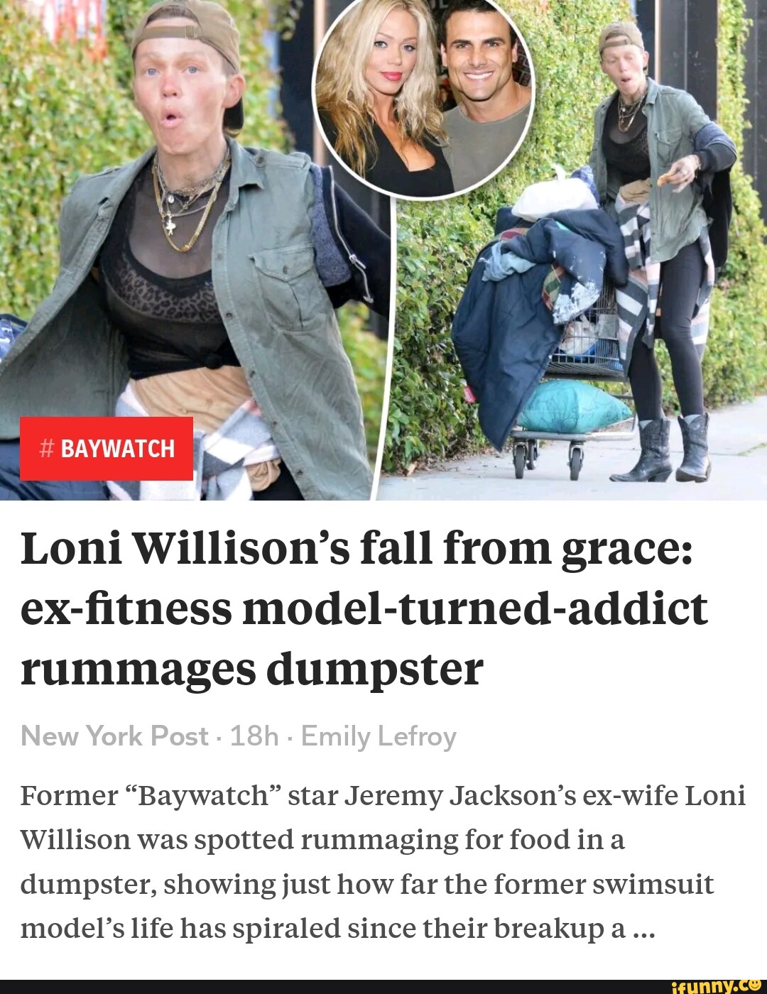 BAYWATCH Loni Willison's fall from grace: ex-fitness model-turned