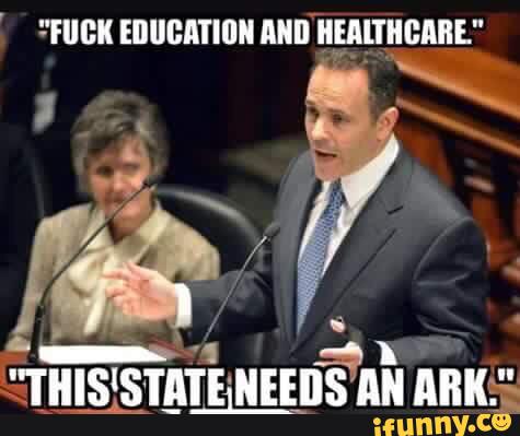 matt, bevin, kentucky, governor, ark