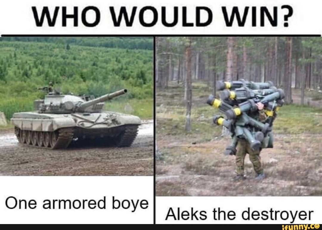 WHO WOULD WIN?
E
One armored boye des I
y