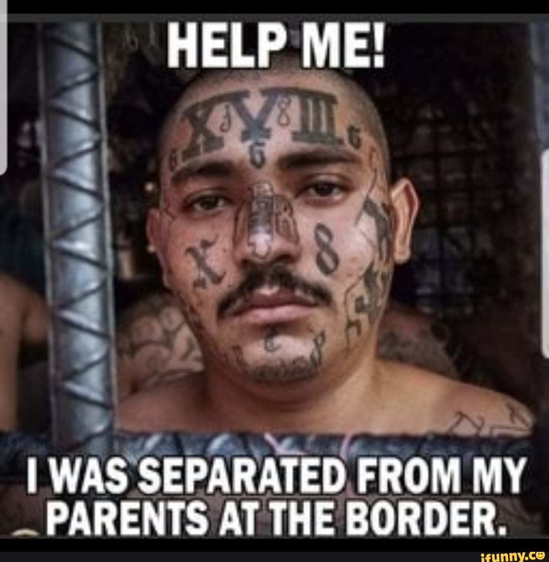 HELP ME!
I WAS SEPARATED FROM MY PARENTS AT THE BORDER.