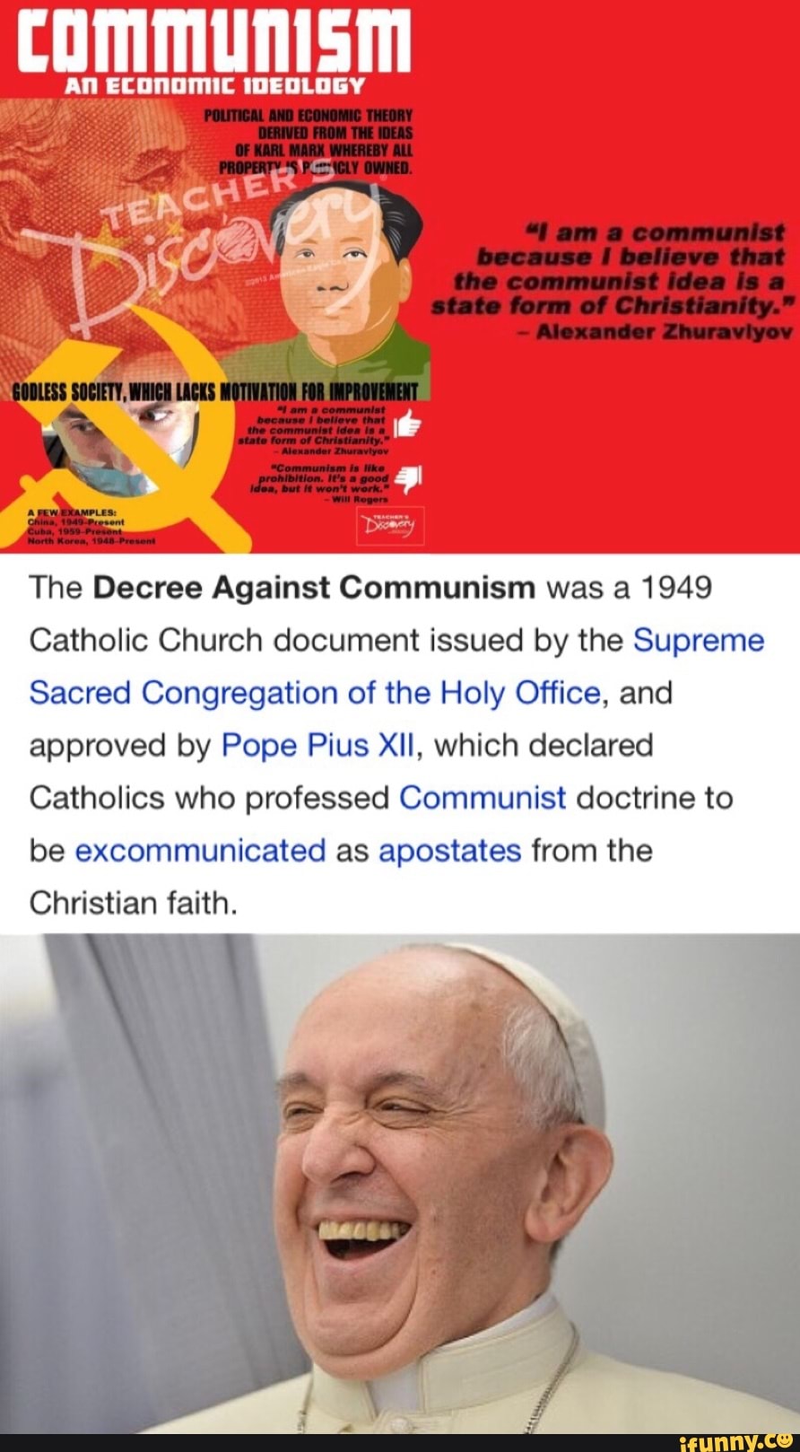was The Against 1949 Church a Catholic Decree ... Communism Decree Communism a Catholic Against Church ... was The 1949