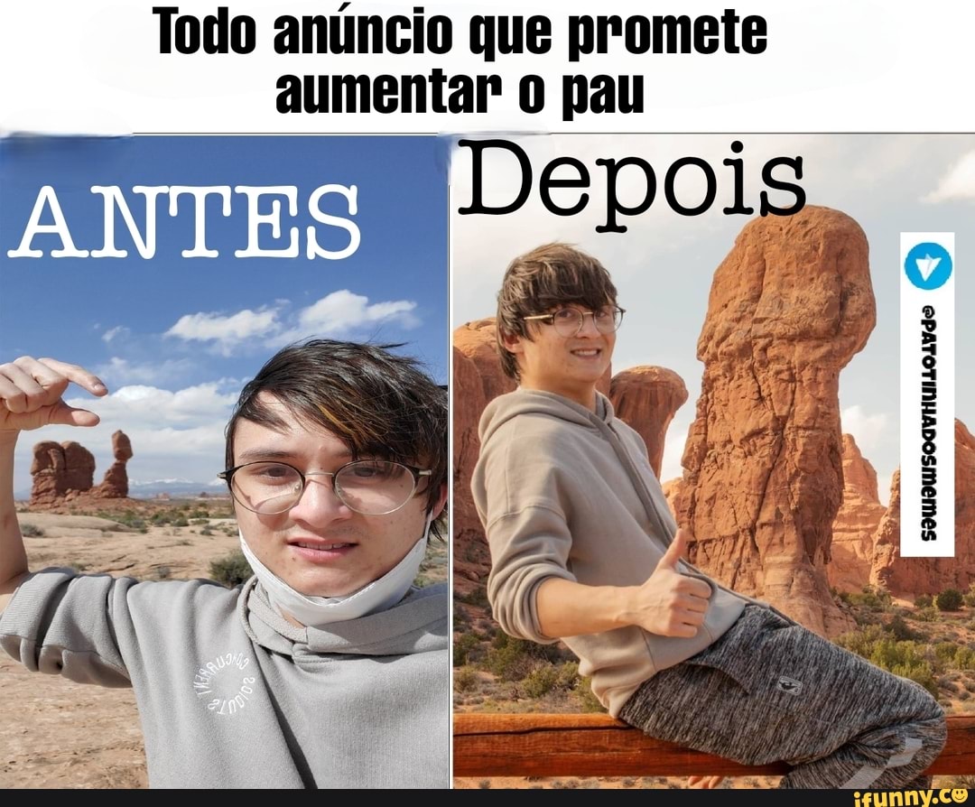 Todo anúncio que promete aumentar pau