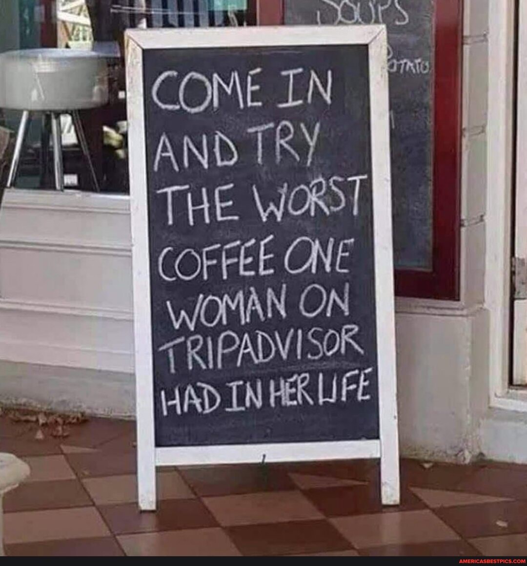 COME IN AND THE COFFEE ONE WOMAN ADVISOR RD IN