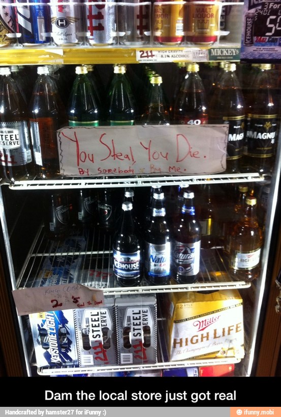 Dam the local store just got real - Dam the local store just got real