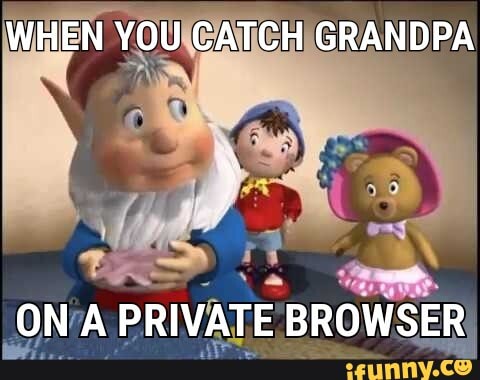 ON A
PRIVATE BROWSER