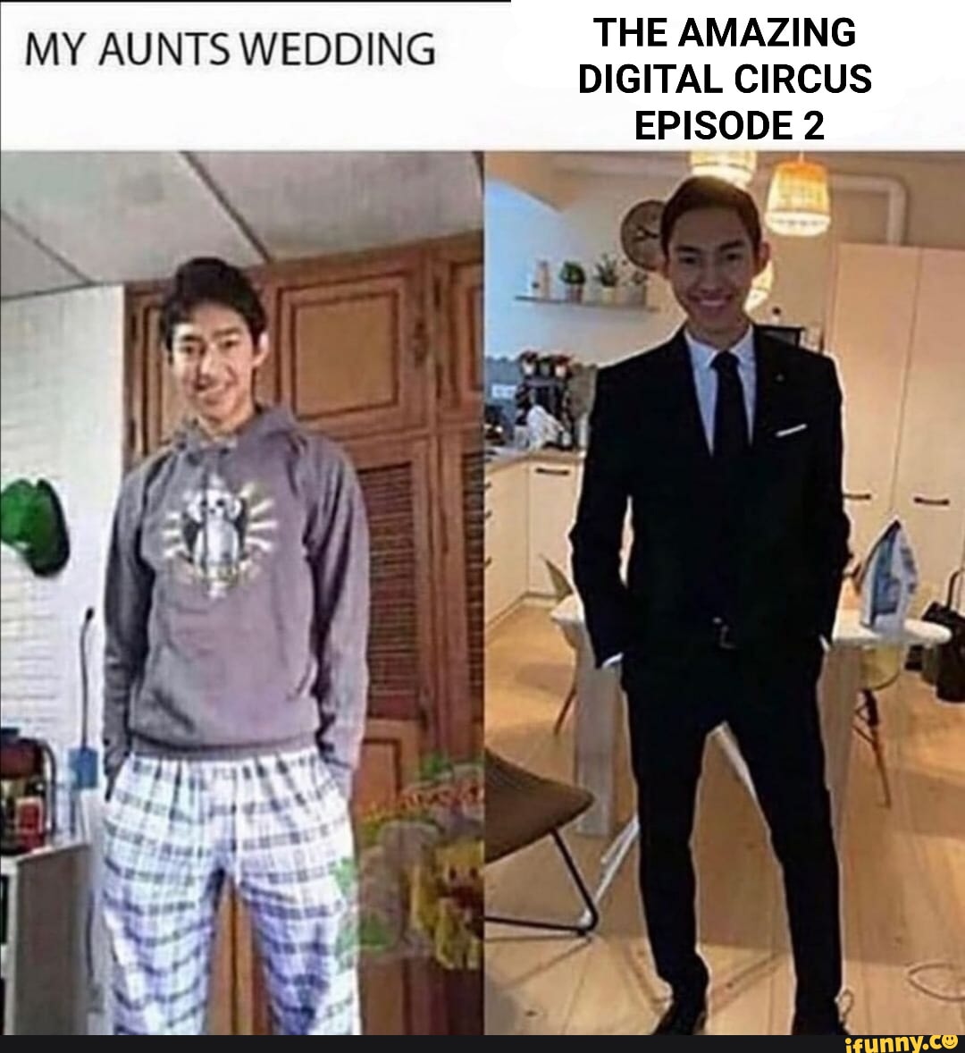 THE AMAZING DIGITAL CIRCUS EPISODE 2 MY AUNTS WEDDING - iFunny