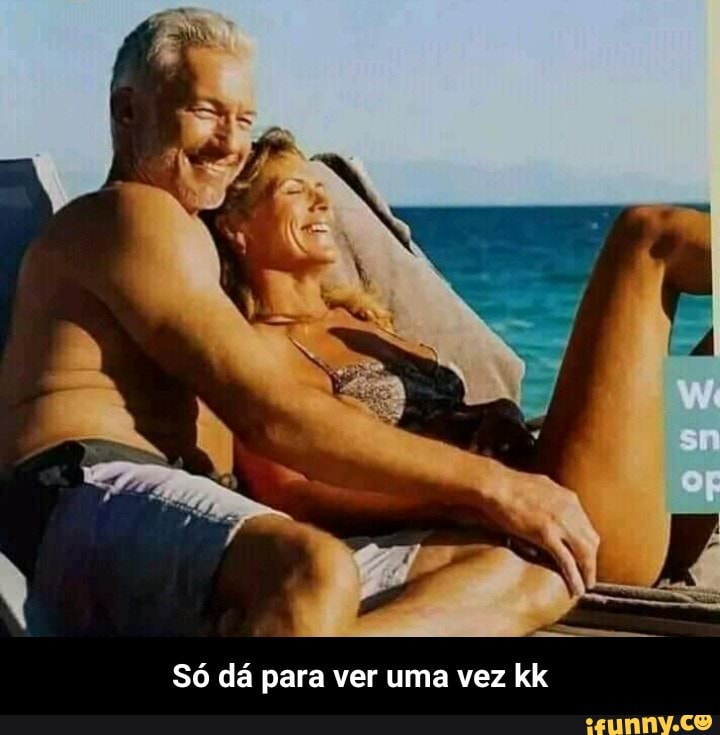 Só dá para ver uma vez kk - Só dá para ver uma vez kk