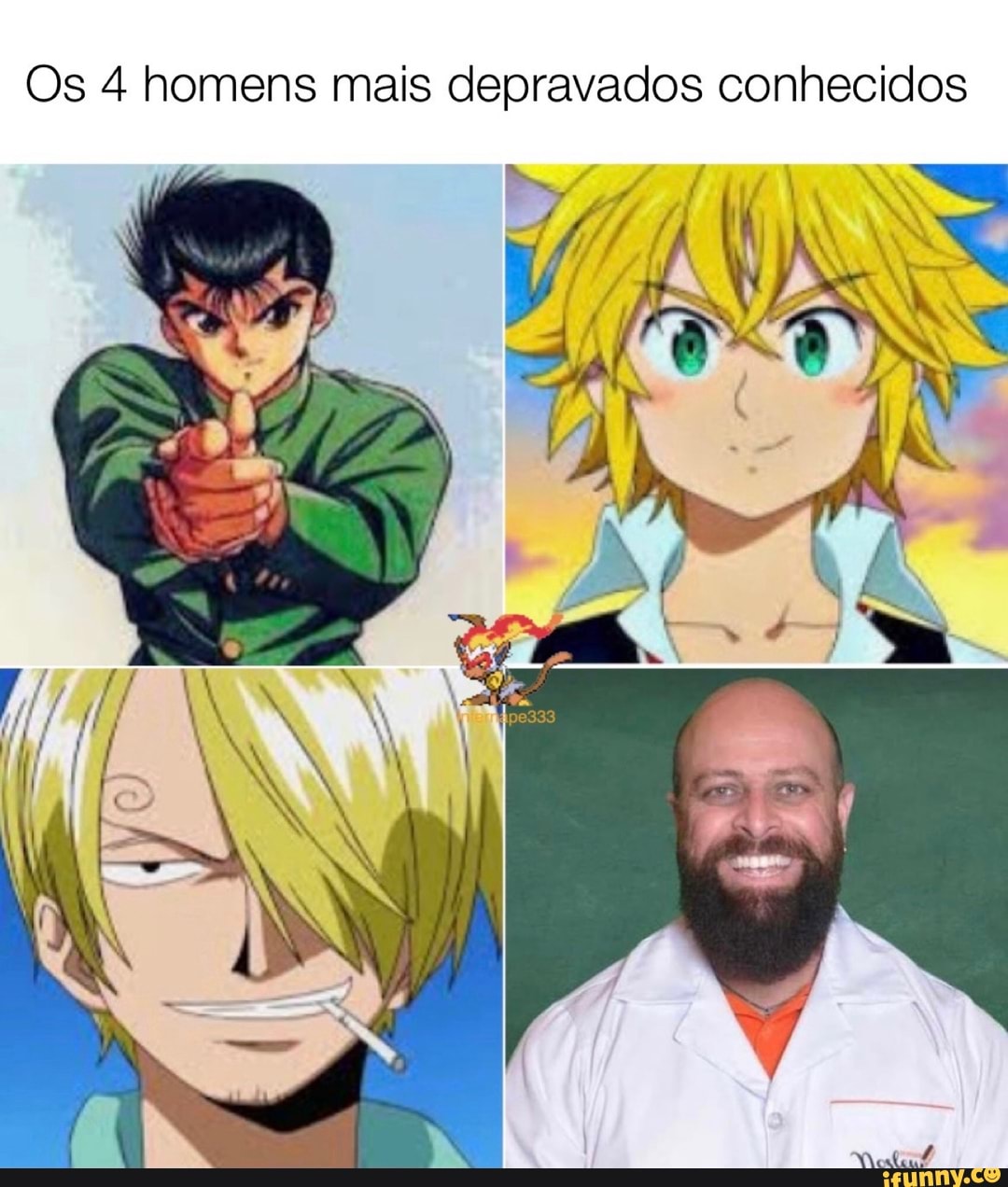 Os 4 homens mais depravados conhecidos
Po