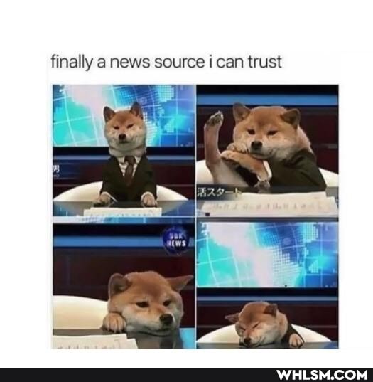 finally news source can trust
ASS
