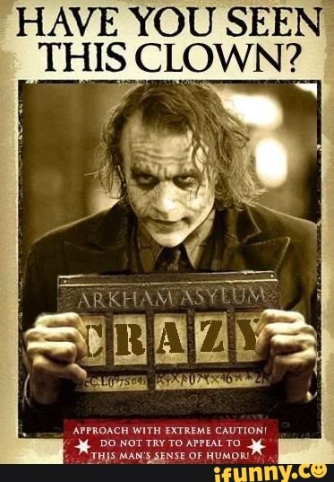 Have you seen this man. Разыскивается Джокер. Плакат wanted Joker.