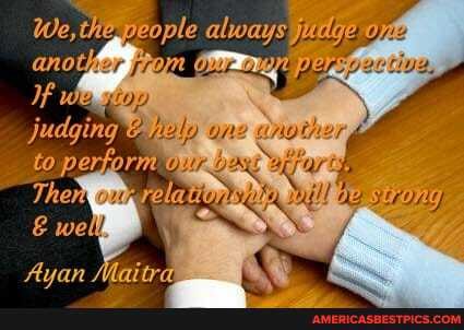 judging & help
We,