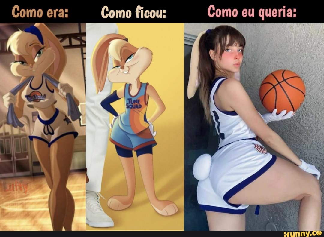 Como era: Como ficou: Como eu queria: