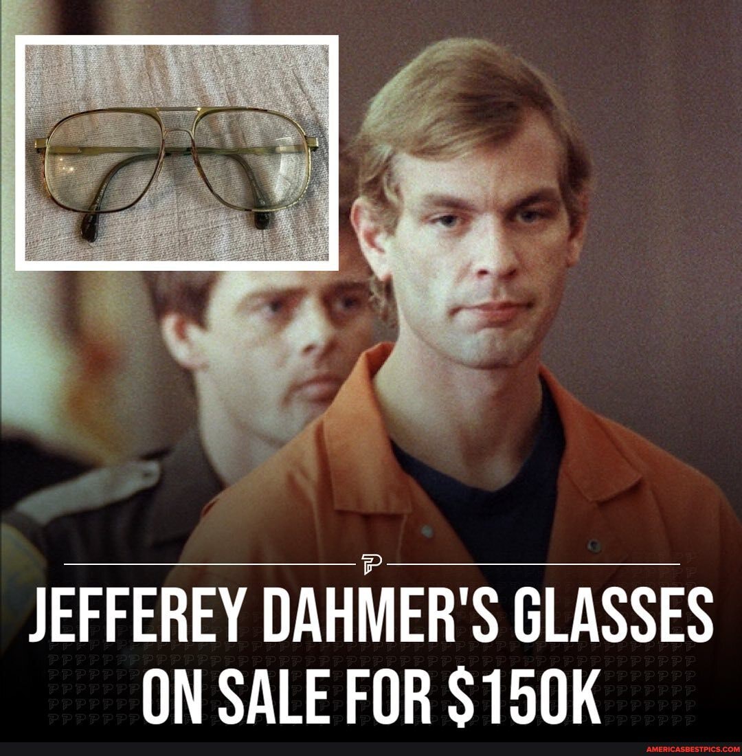 The Glasses That Jeffrey Dahmer Wore In Prison Are Up For Sale For The Owner Of