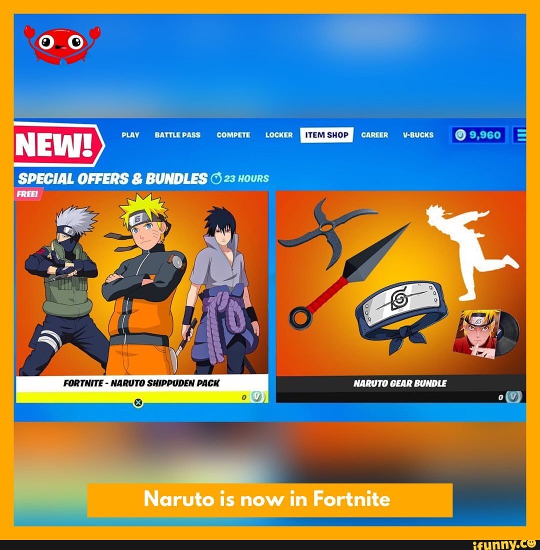 SPECIAL OFFERS & BUNDLES FREE! II FORTMITE NARUTG SUNPPUDER PACK