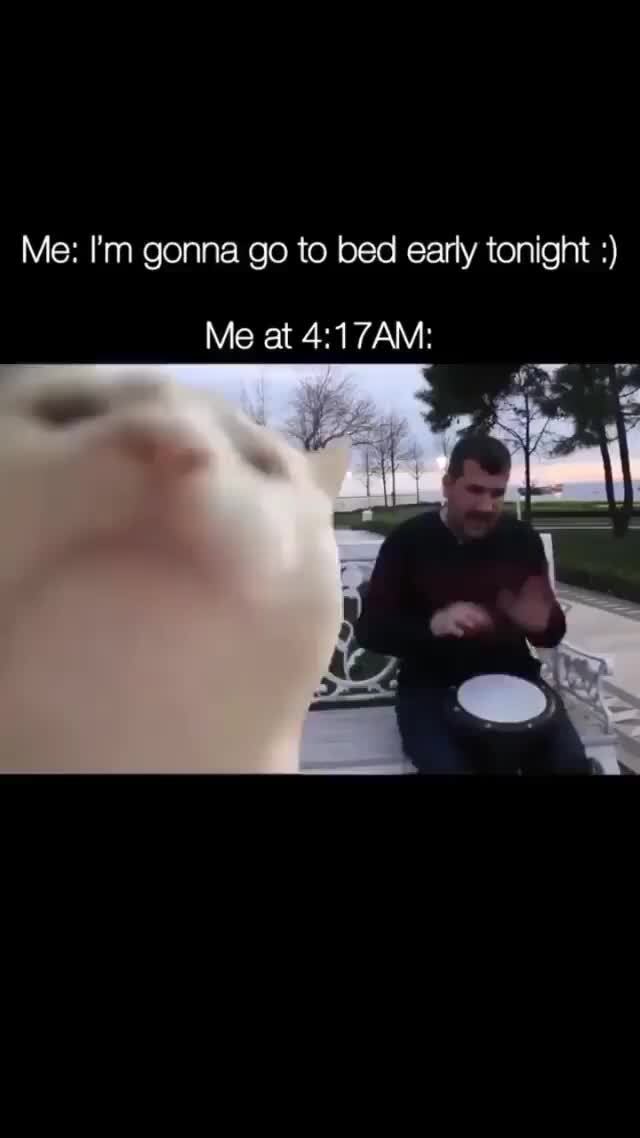 I M Going To Bed Early Tonight Me At 3am