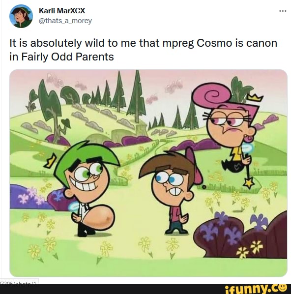 Karli @thats_a_morey It is absolutely wild to me that mpreg Cosmo is canon ...