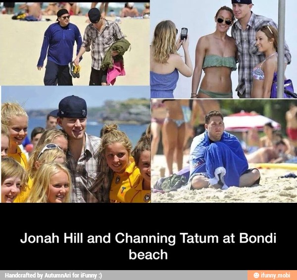 Jonah Hill and Channing Tatum at Bondi
beach - Jonah Hill and Channing Tatum at Bondi beach