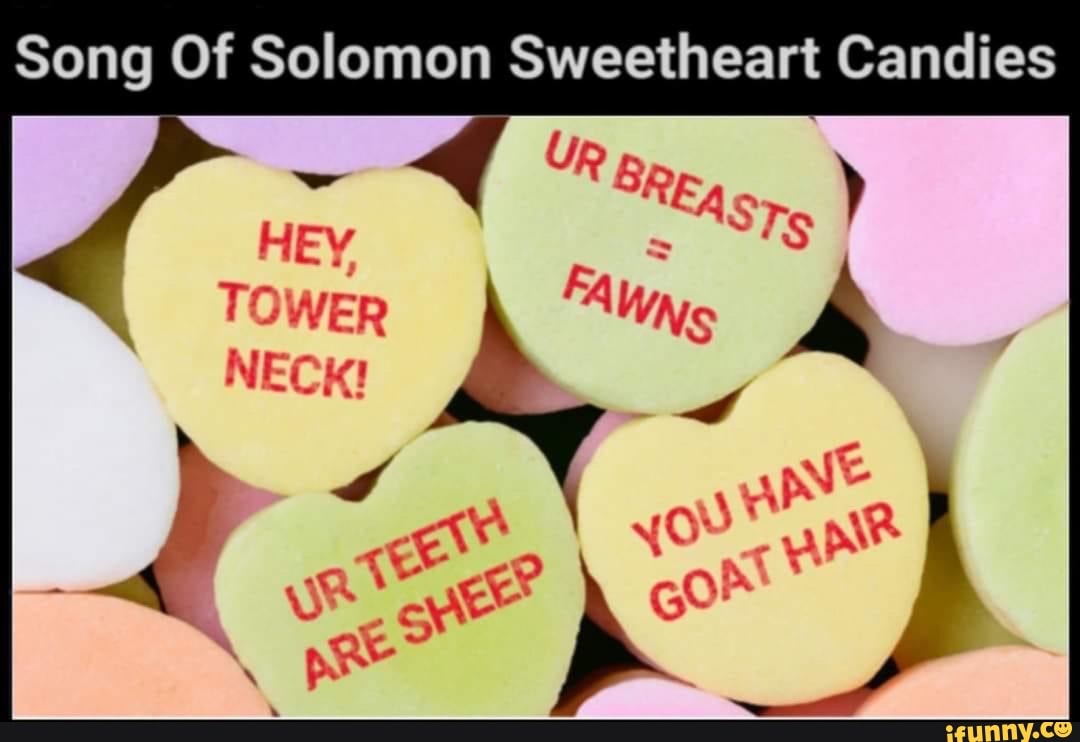 Song Of Solomon Sweetheart Candies
HEv
TOWER EC wt