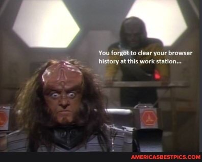 'You forg6tto clear your browser history at this work station...