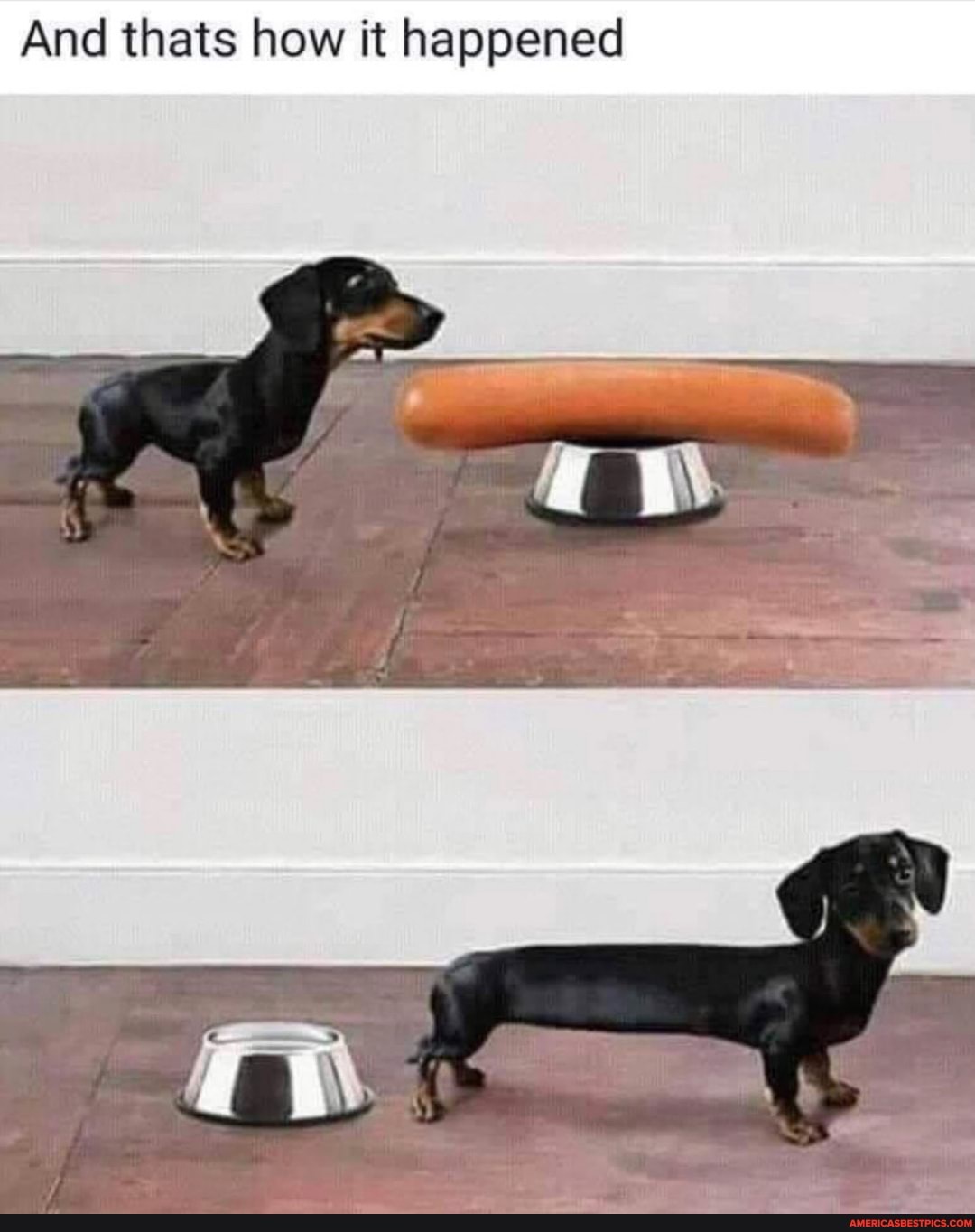And thats how it happened