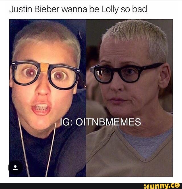 Justin Bieber wanna be Lolly so bad