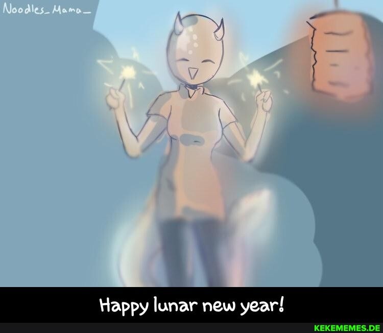 Noodles. Mac-
Happy lunar new year! - Happy lunar new year!