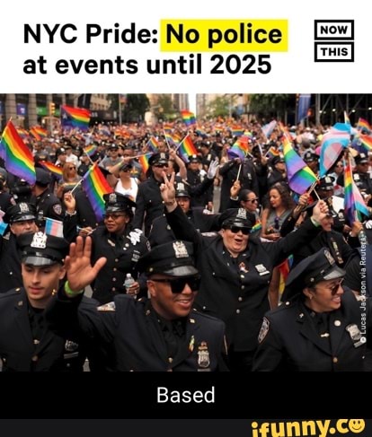 NYC Pride: No police at events until 2025
Based