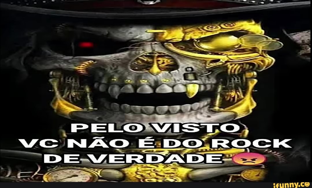 FELO VISTO NÃO E DO ROCK DE VERDADE